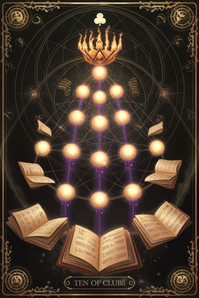 10 of Clubs Destiny Card — Ramazing Designs