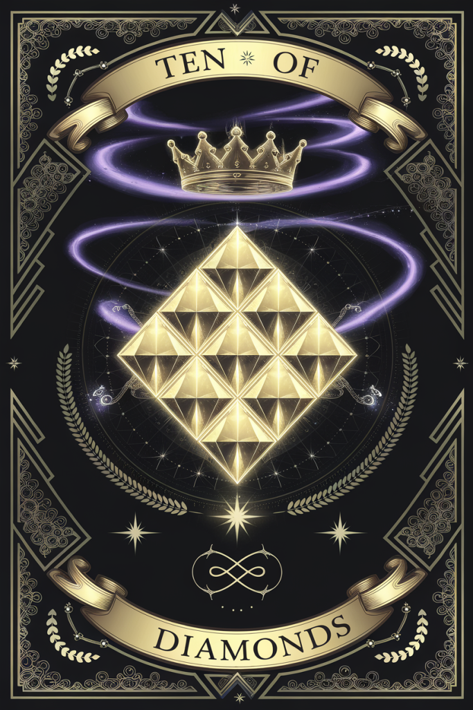10 of Diamonds Destiny Card — Ramazing Designs