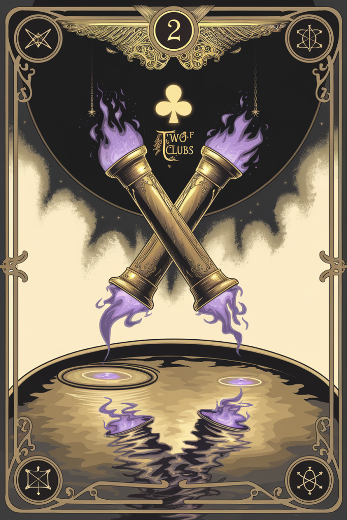 2 of Clubs Destiny Card — Ramazing Designs