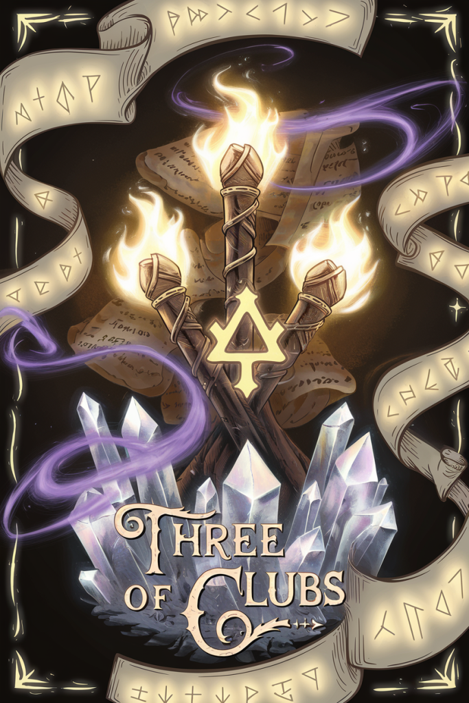 3 of Clubs Destiny Card — Ramazing Designs