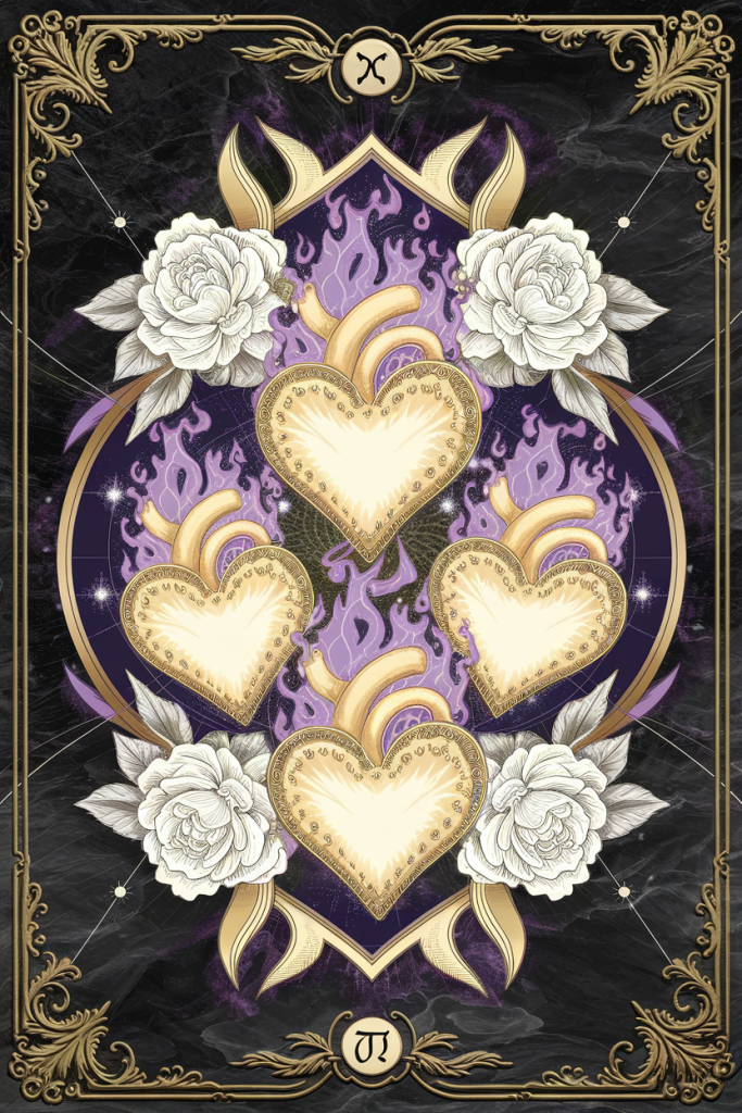 3 of Hearts Destiny Card — Ramazing Designs