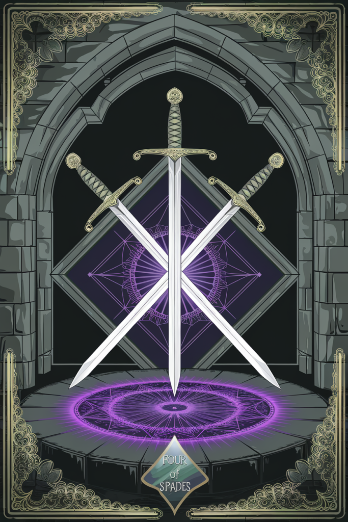 4 of Spades Destiny Card — Ramazing Designs