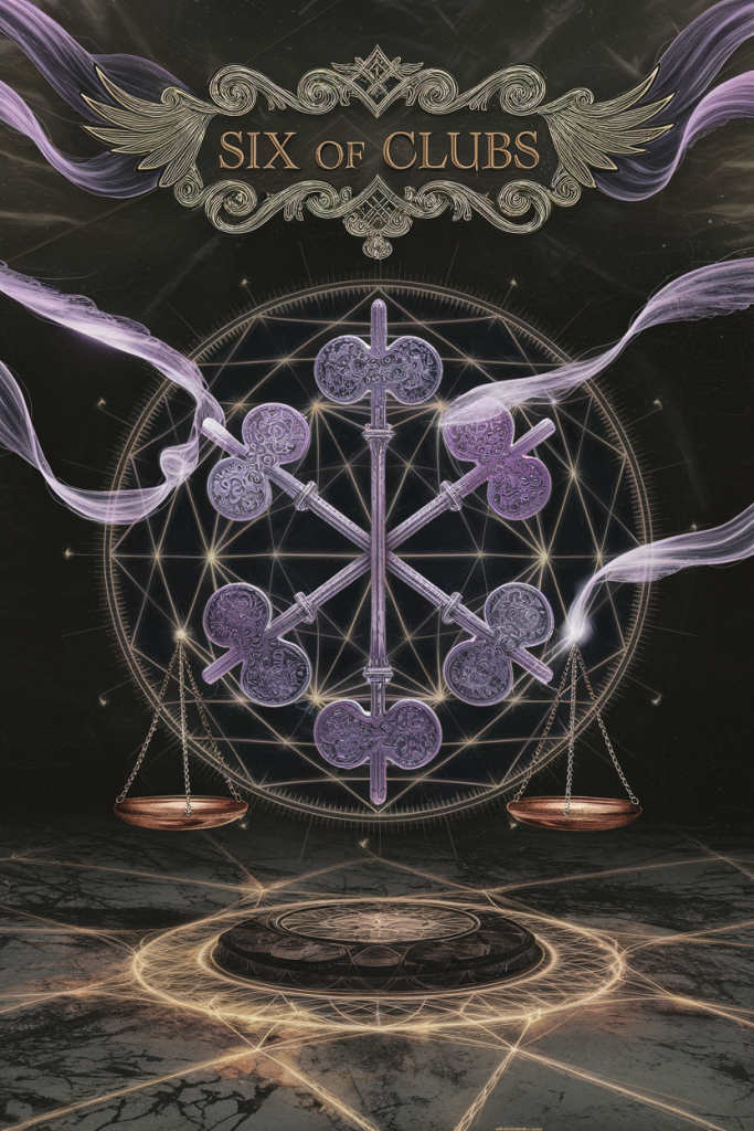 6 of Clubs Destiny Card — Ramazing Designs