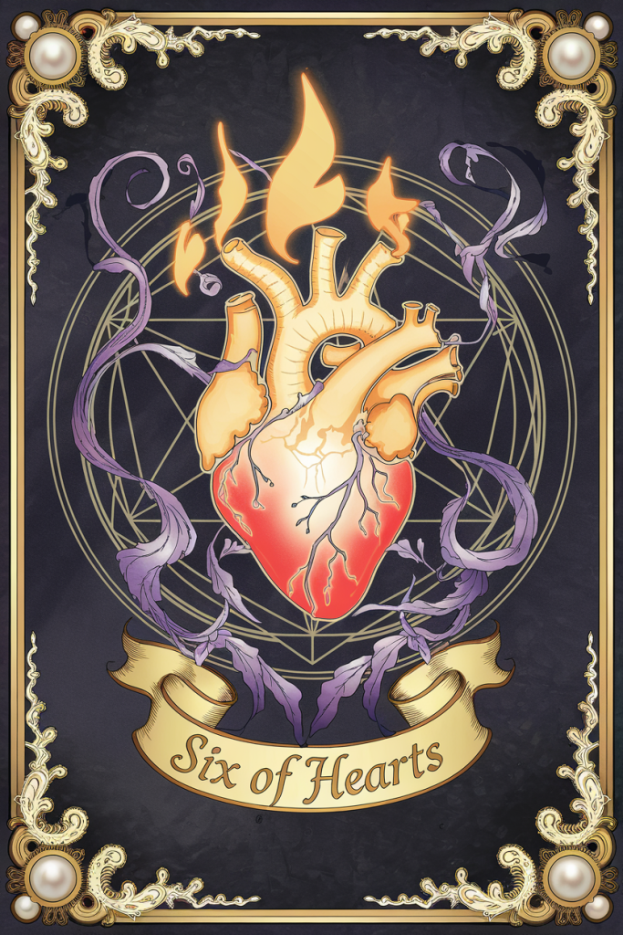 6 of Hearts Destiny Card — Ramazing Designs