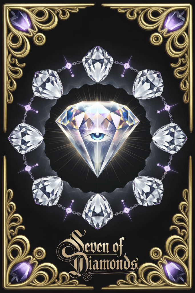 7 of Diamonds Destiny Card — Ramazing Designs