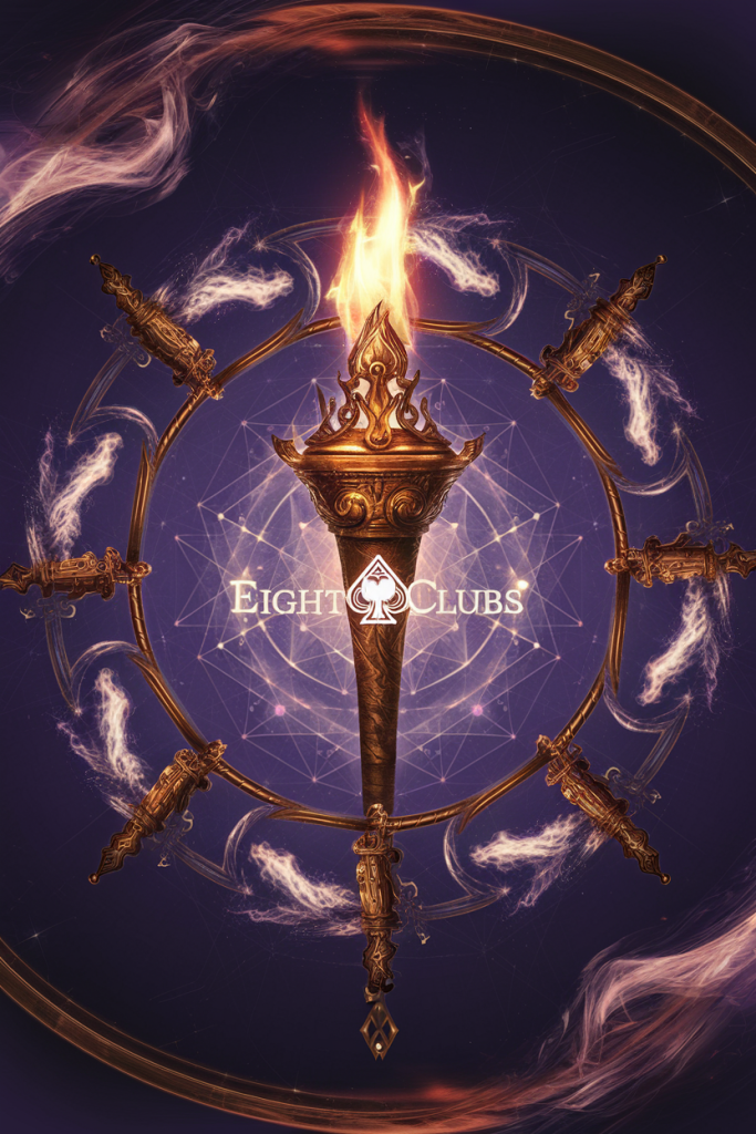 8 of Clubs Destiny Card — Ramazing Designs