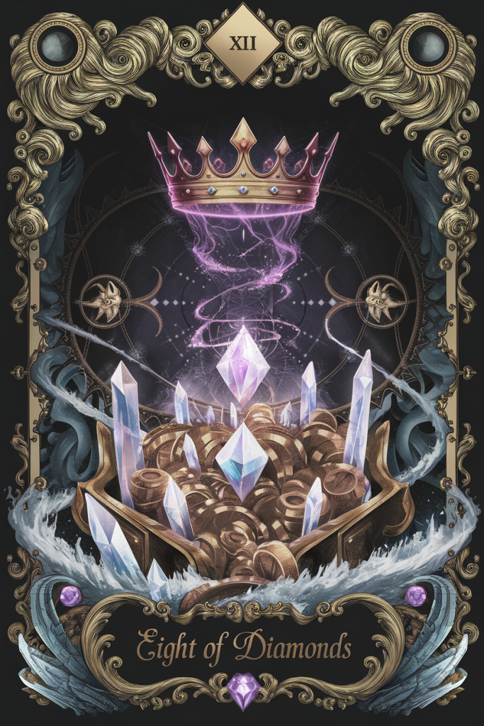 8 of Diamonds Destiny Card — Ramazing Designs