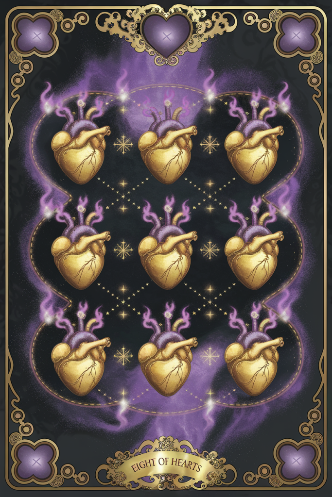 8 of Hearts Destiny Card — Ramazing Designs