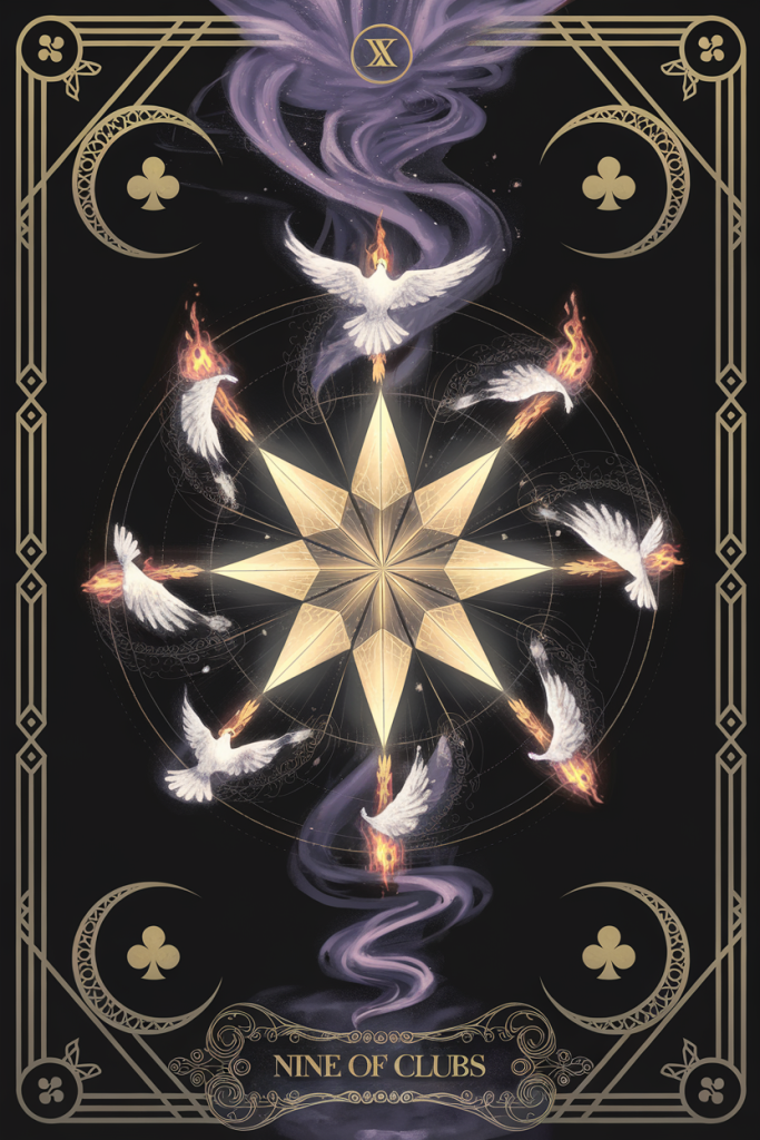 9 of Clubs Destiny Card — Ramazing Designs