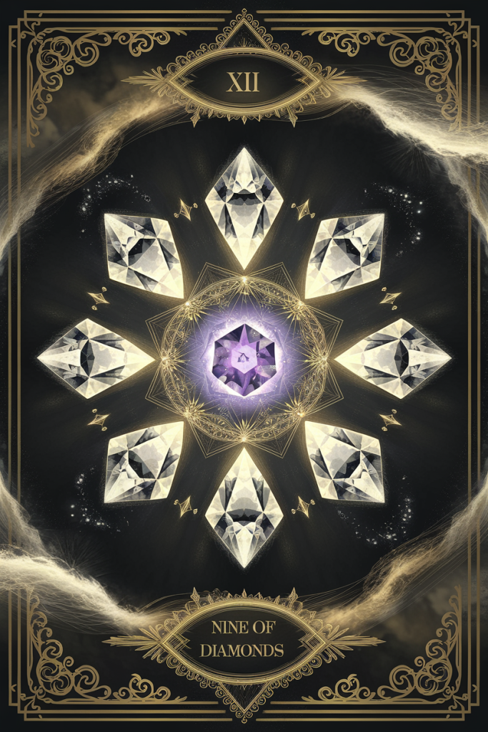 9 of Diamonds Destiny Card — Ramazing Designs