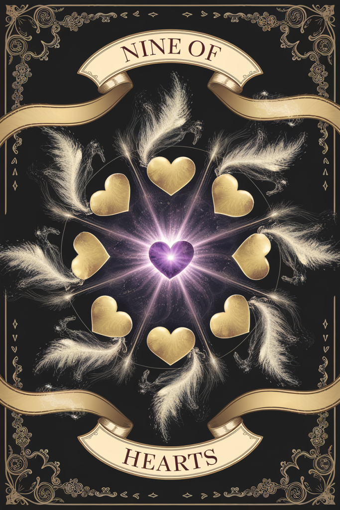 9 of Hearts Destiny Card — Ramazing Designs