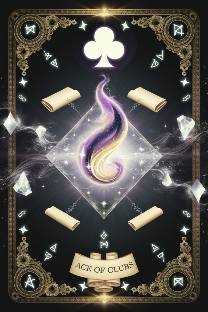 Ace of Clubs Destiny Card — Ramazing Designs
