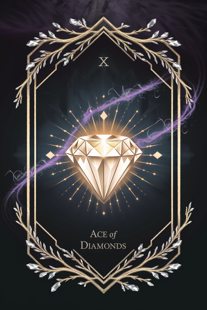 Ace of Diamonds Destiny Card — Ramazing Designs