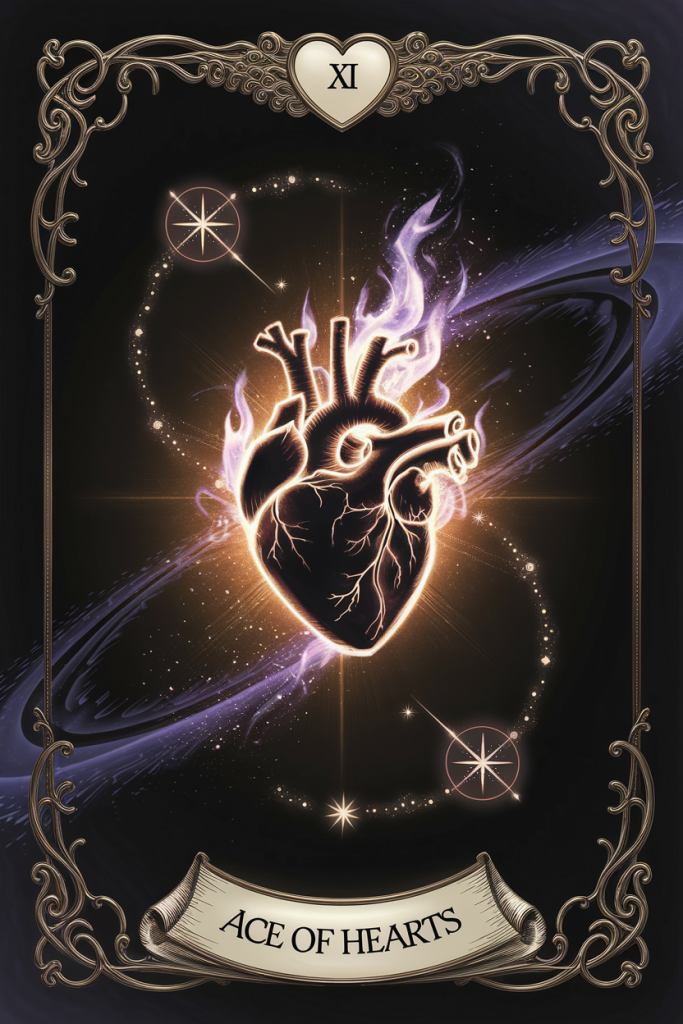 Ace of Hearts Destiny Card — Ramazing Designs