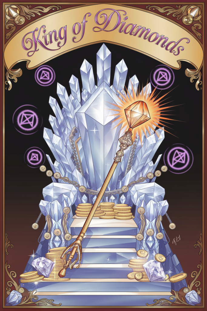King of Diamonds Destiny Card — Ramazing Designs