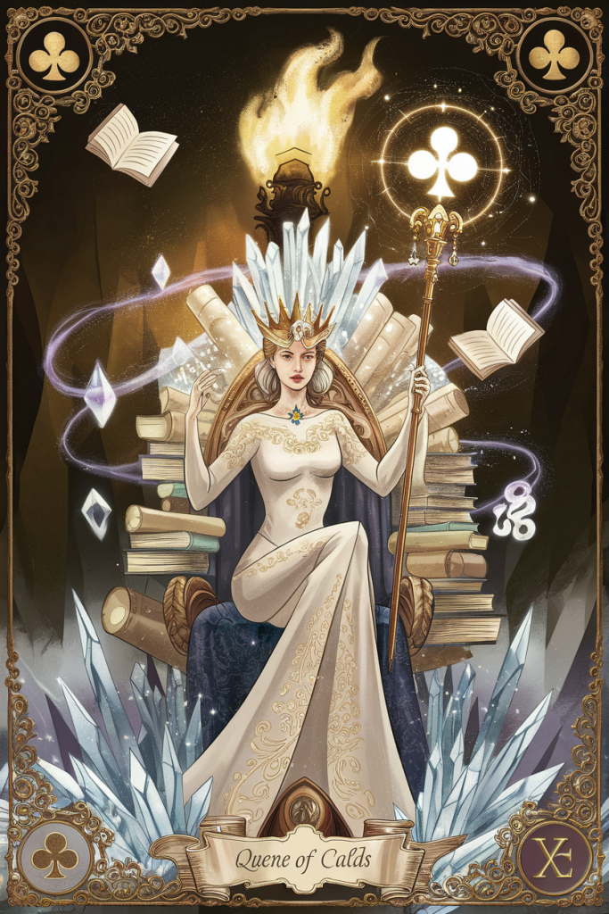 Queen of Clubs Destiny Card — Ramazing Designs