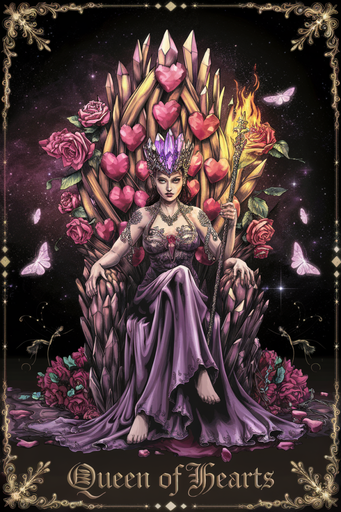Queen of Hearts Destiny Card — Ramazing Designs