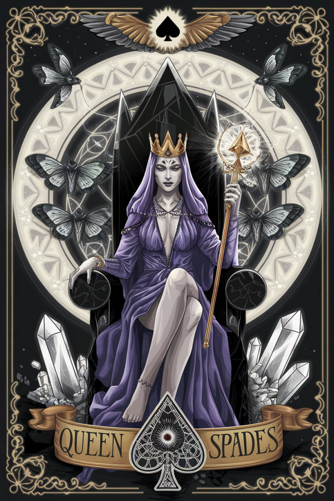 Queen of Spades Destiny Card — Ramazing Designs