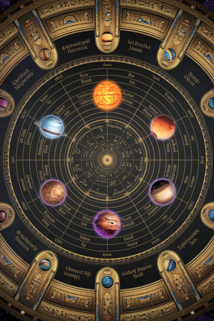 Planetary Influences — Dendera Zodiac