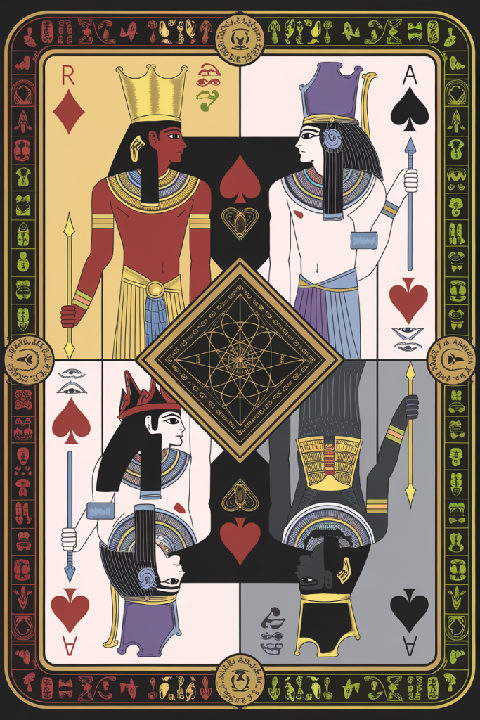 The Four Suits — Egyptian Gods